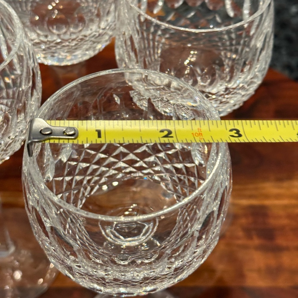 Waterford Crystal Stemware COLLEEN Hock Wine Glasses - Set of Four Vintage - Picture 13 of 15